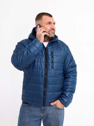 Куртка демисезонная стеганая Bearcape (деним)
